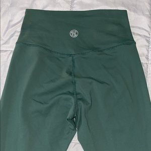 Till you collapse army green leggings